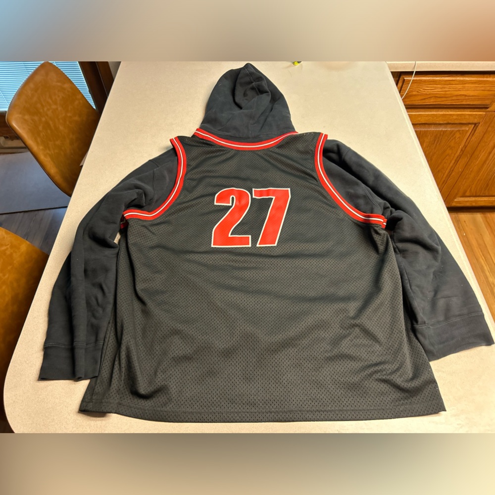 Supreme basketball Jersey hooded sweatshirt